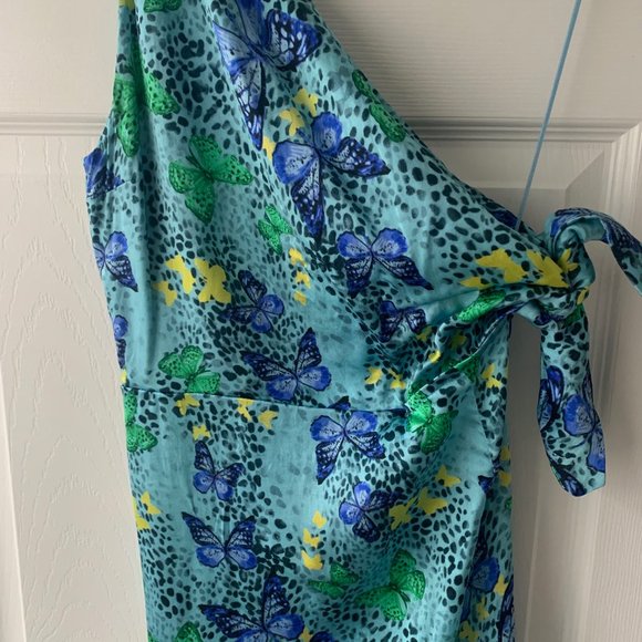 Debora Butterfly Silk Dress - Picture 5 of 9